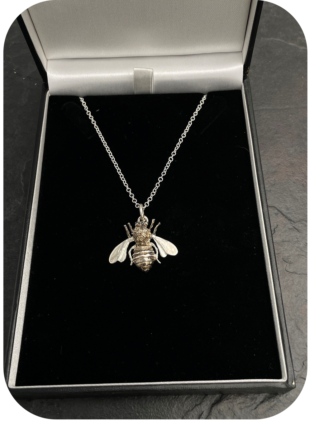 Sterling Silver Bee Pendant