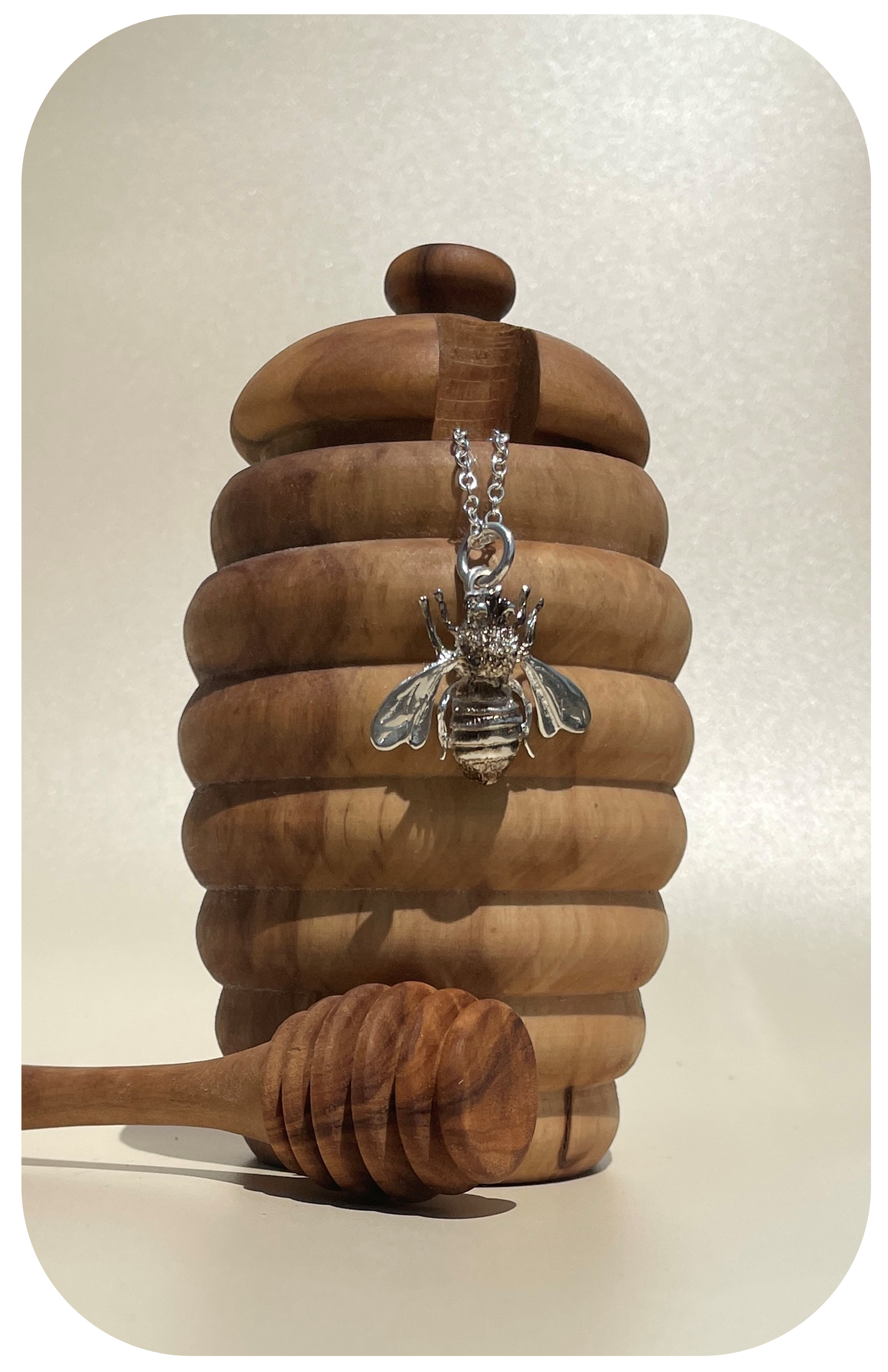 Sterling Silver Bee Pendant