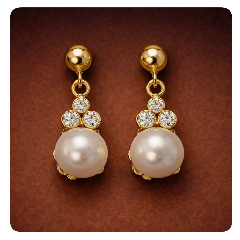 Champagne Drop Earrings
