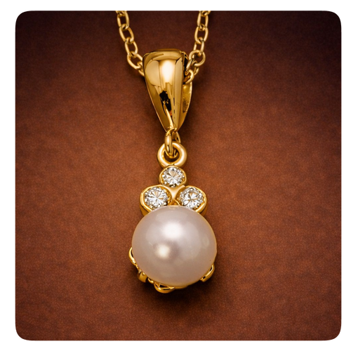 Champagne Pearl Pendant