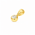 Chubbie Single Stone Diamond Pendant - 0.25ct