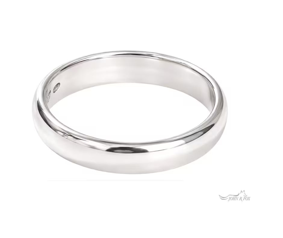 Chubbie Plain Wedding Ring - Gentlemen's Band