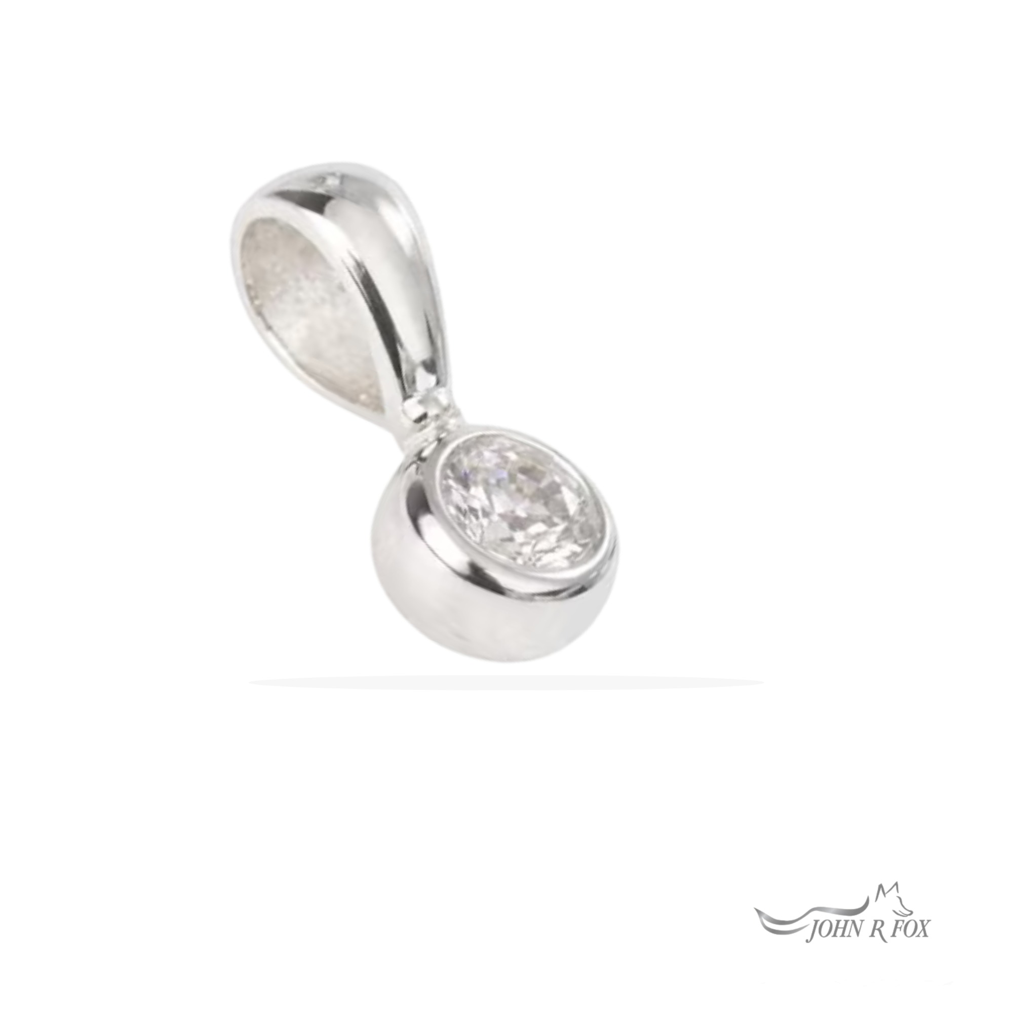Chubbie Single Stone Diamond Pendant - 0.25ct