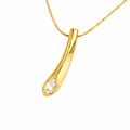 Tulip Diamond Pendant - 0.06ct