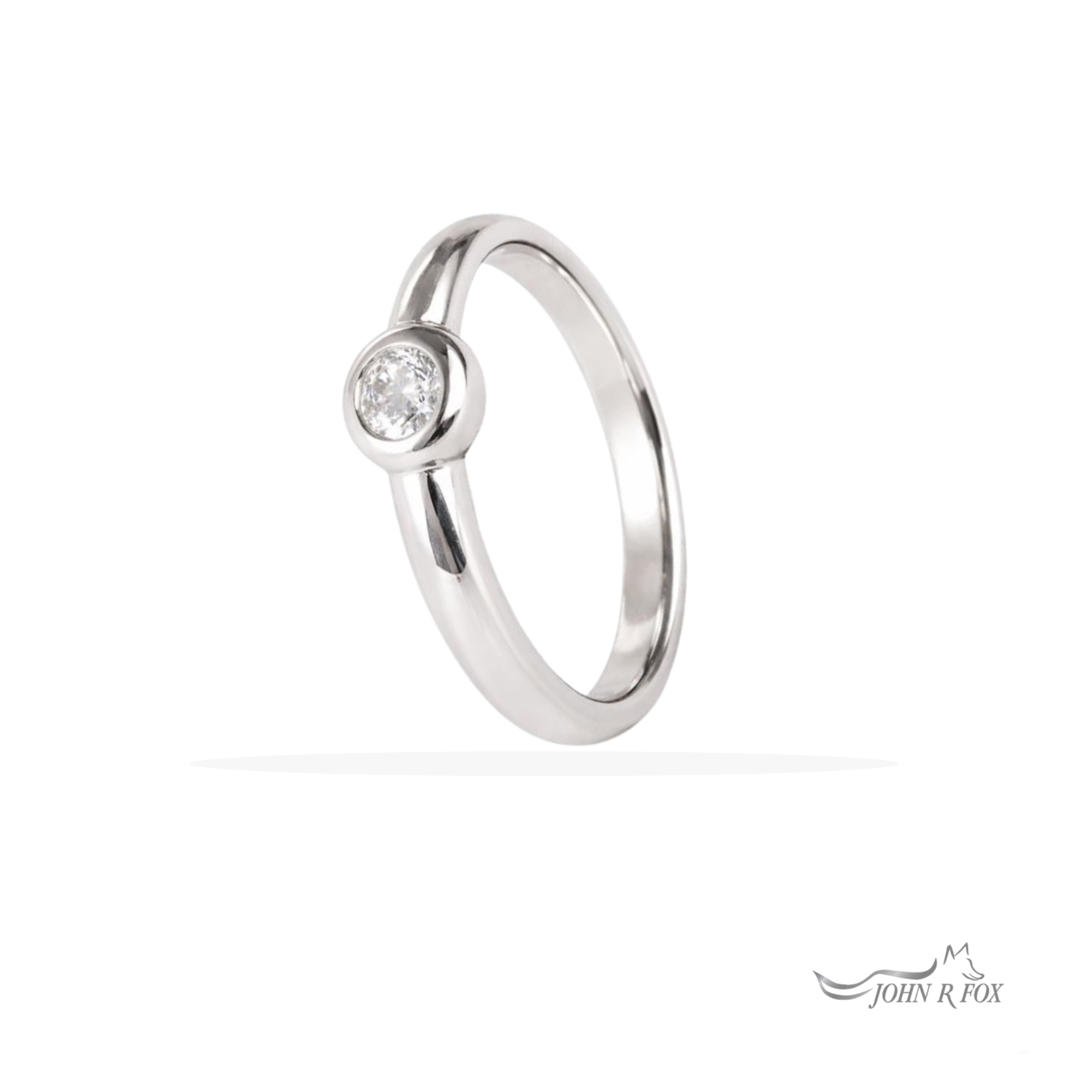 Chubbie Single Stone Diamond Ring 0.25ct