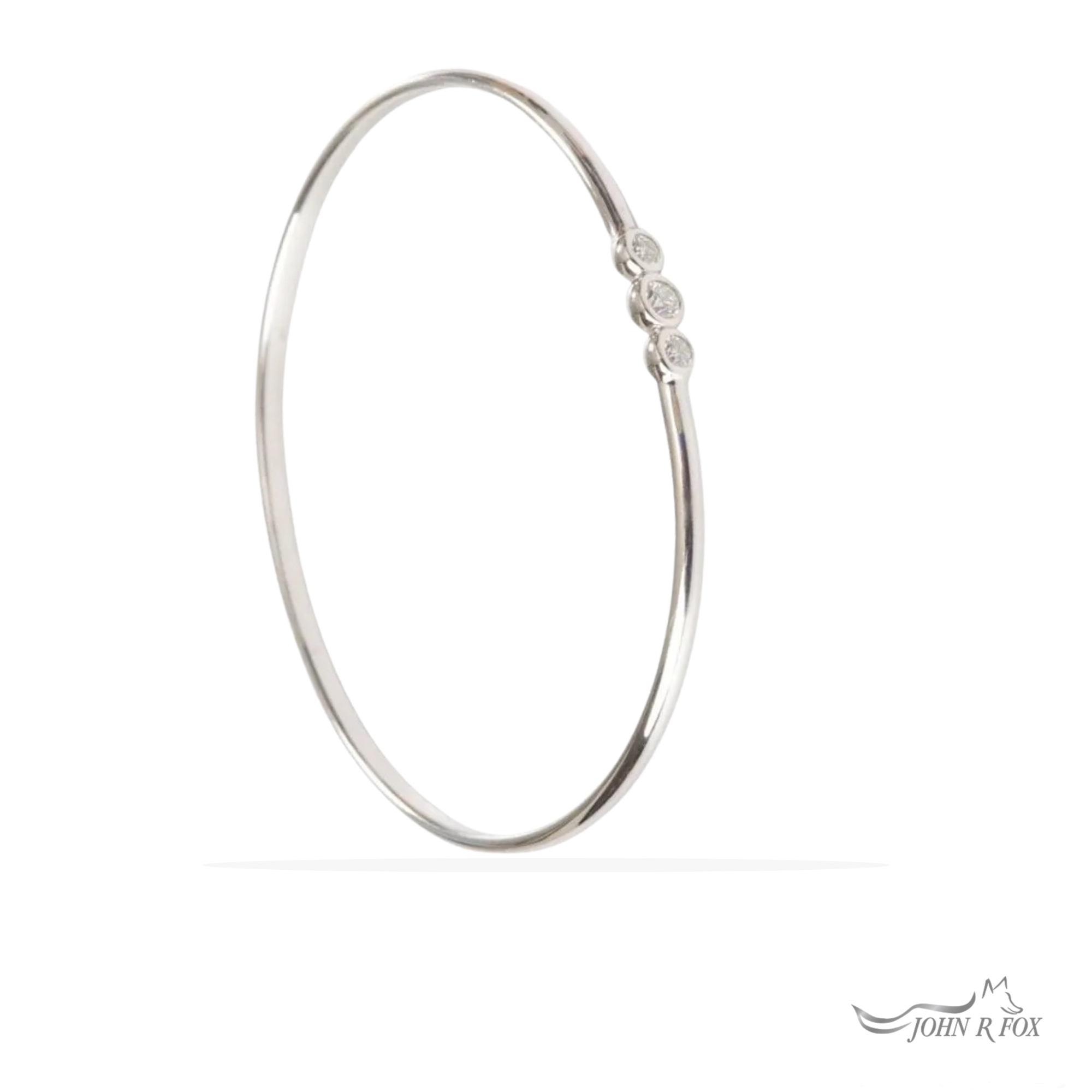 Chubbie Diamond Bangle - 0.35ct Total