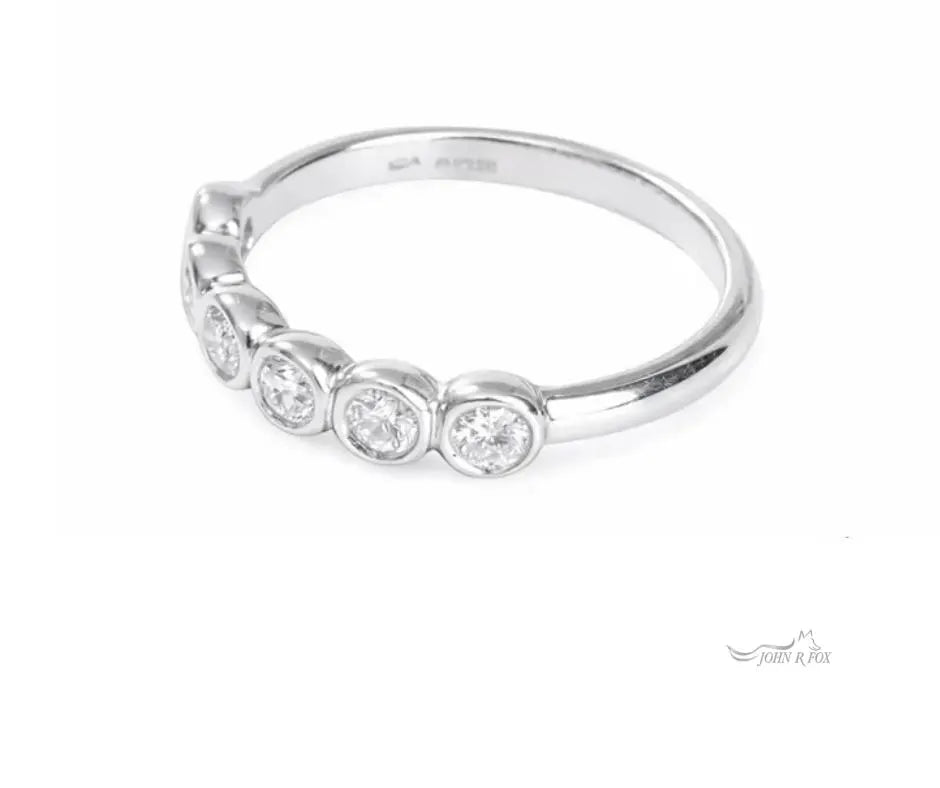 Chubbie Half Eternity Diamond Ring - 0.48ct