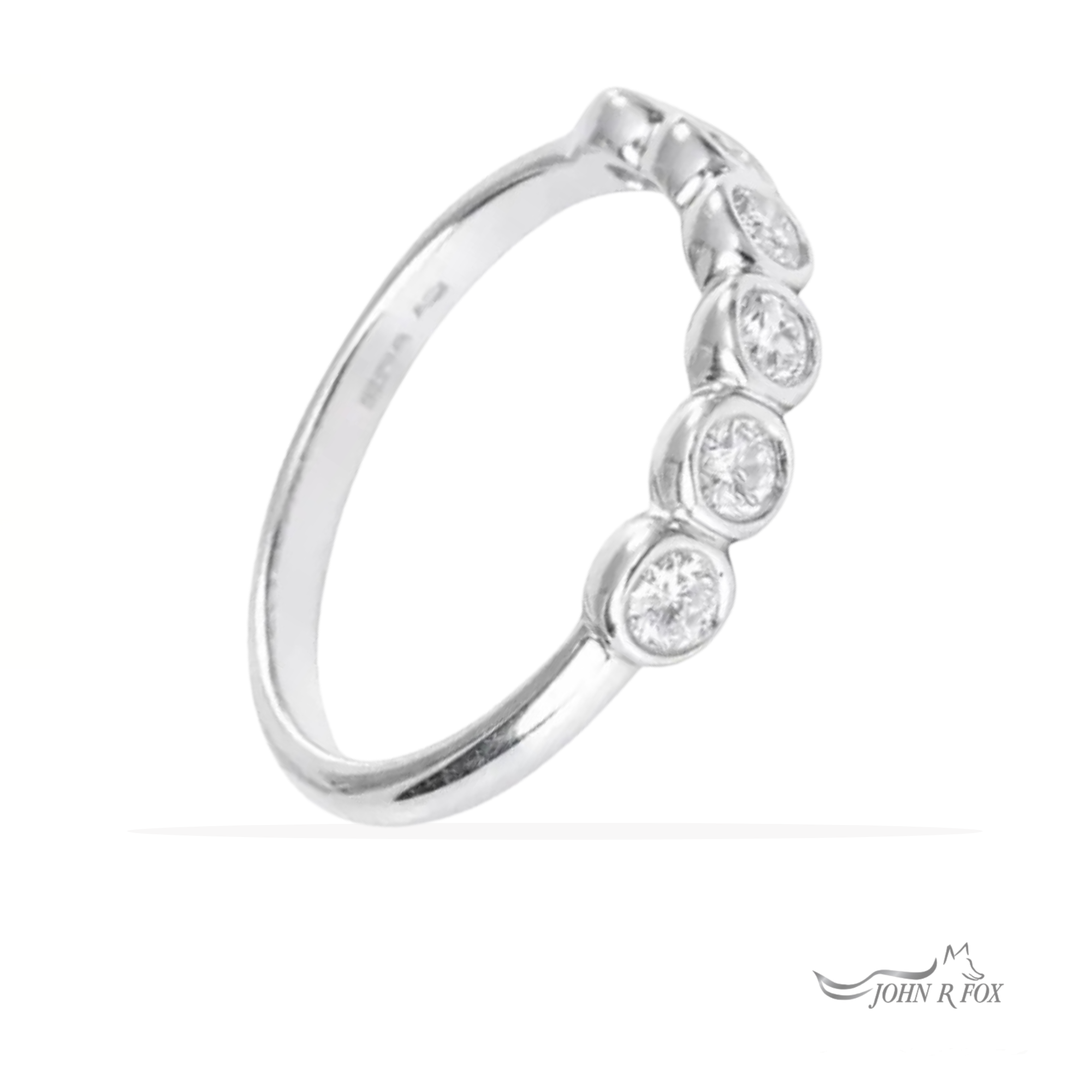 Chubbie Half Eternity Diamond Ring - 0.48ct