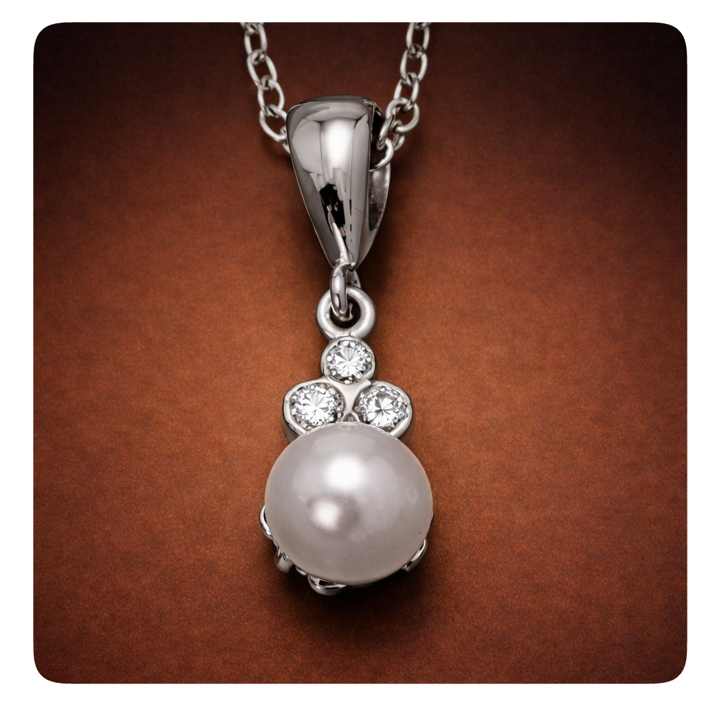 Champagne Pearl Pendant