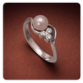 Champagne Pearl Ring